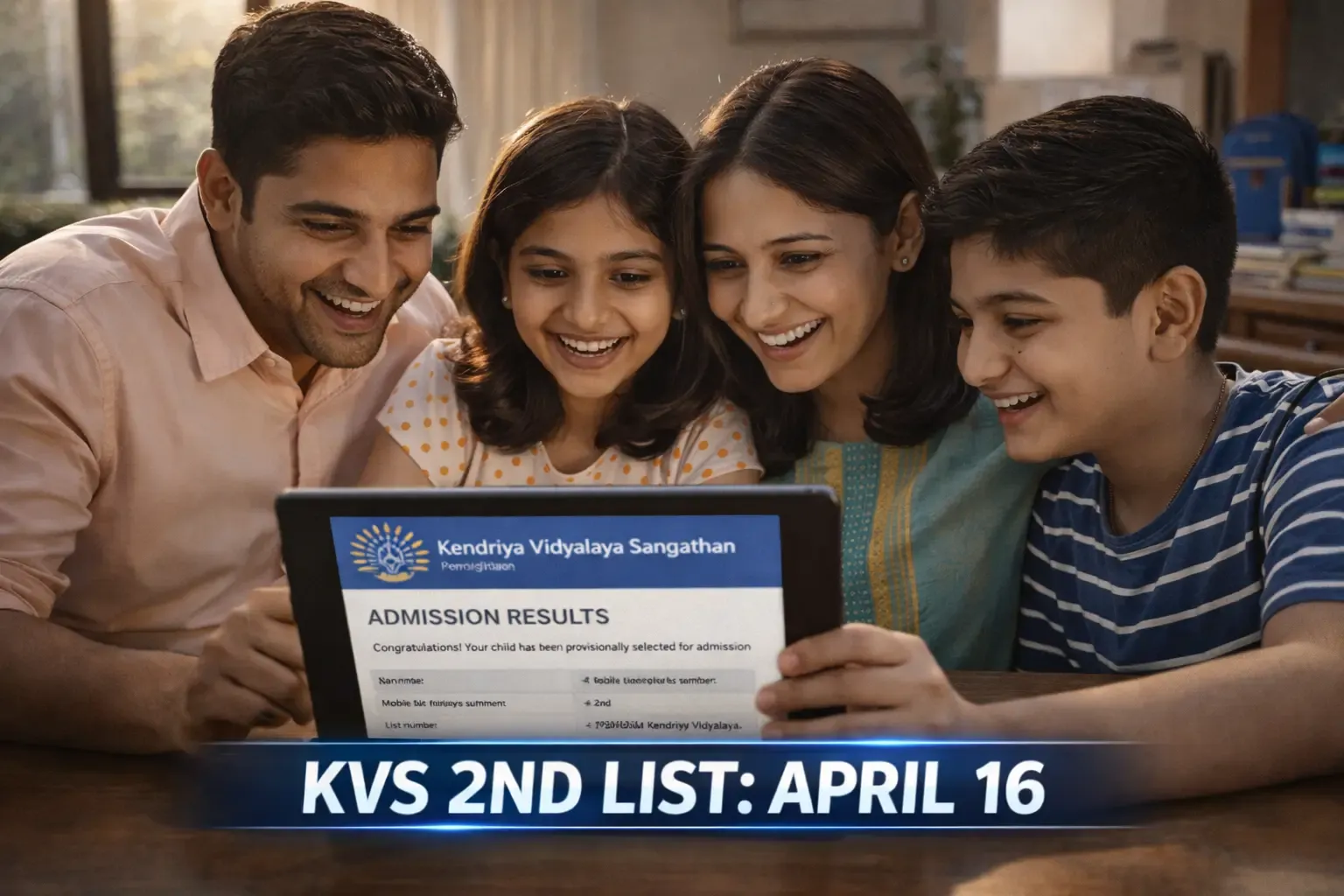 KVS Lottery Second List 2026 Released Today: Check Class 1 Provisional Admission List Online