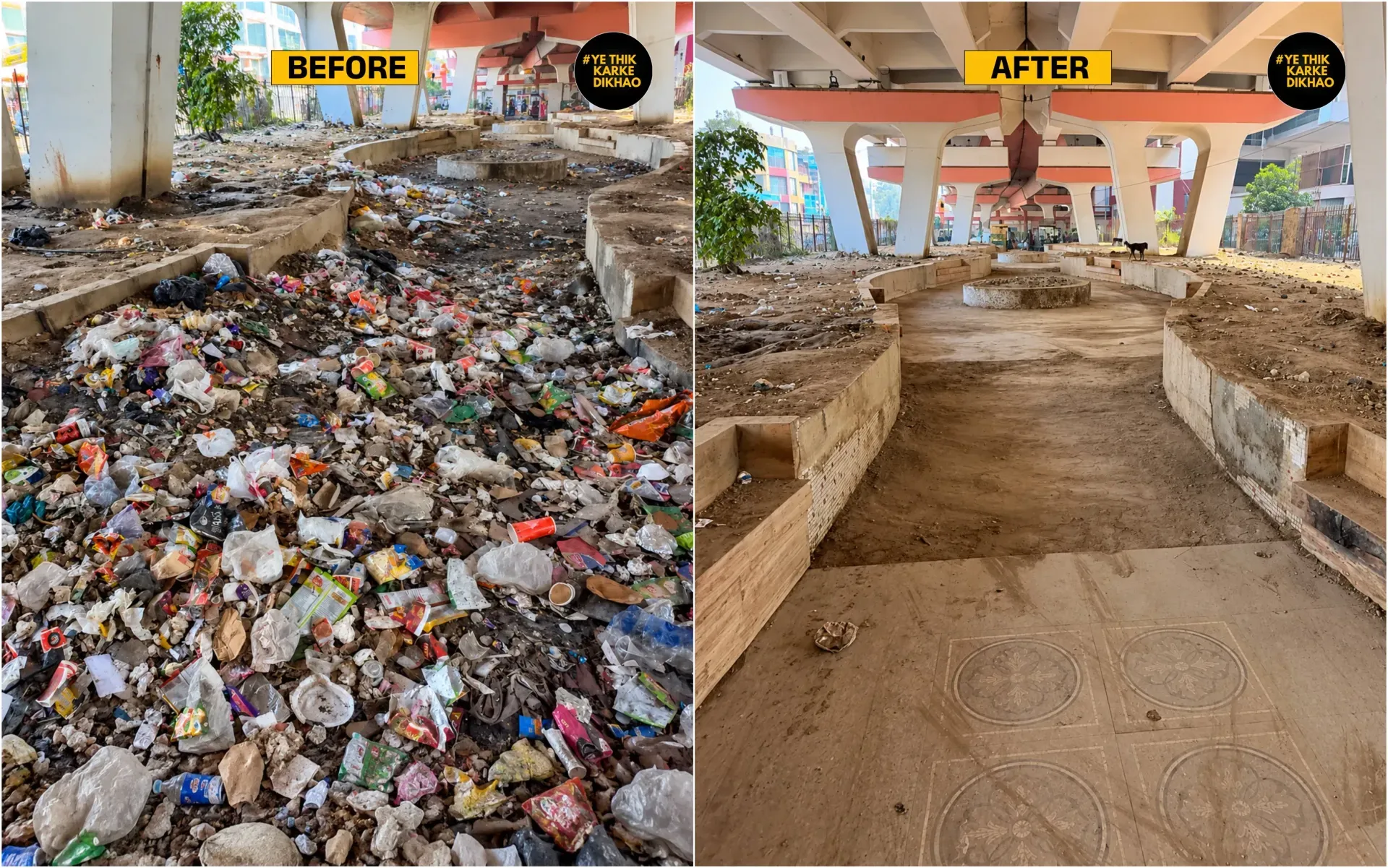 Content Creators Step In to Clean Public Spaces Municipal Bodies Overlook