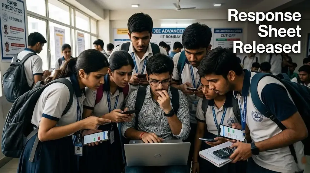 JEE Advanced 2026 Response Sheet Released Today at jeeadv.ac.in for Candidates