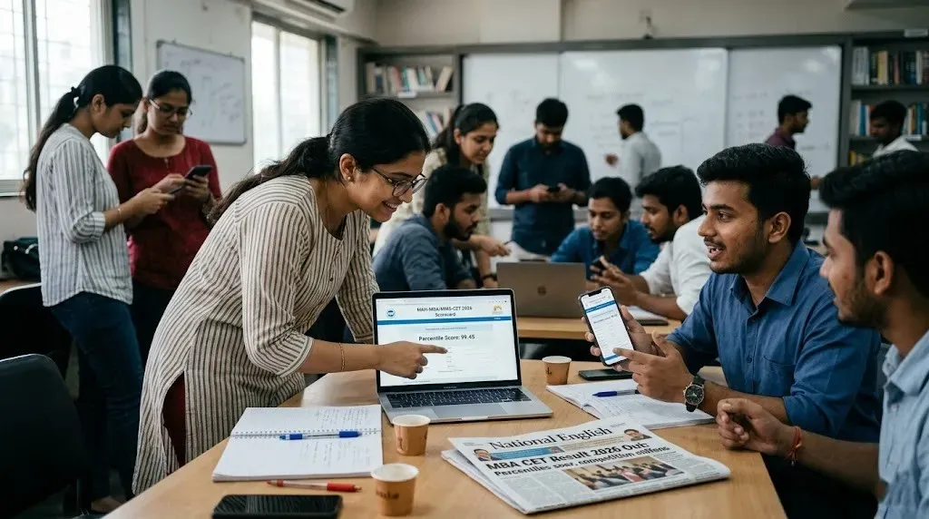 MHT CET MBA/MMS 2026 Scorecards Out for First Attempt; Candidates Can Check Results on Official Portal