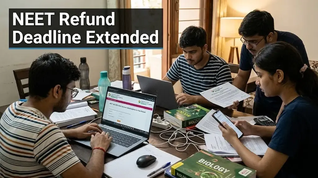 NTA gives NEET UG 2026 candidates more time to submit fee refund requests till June 22
