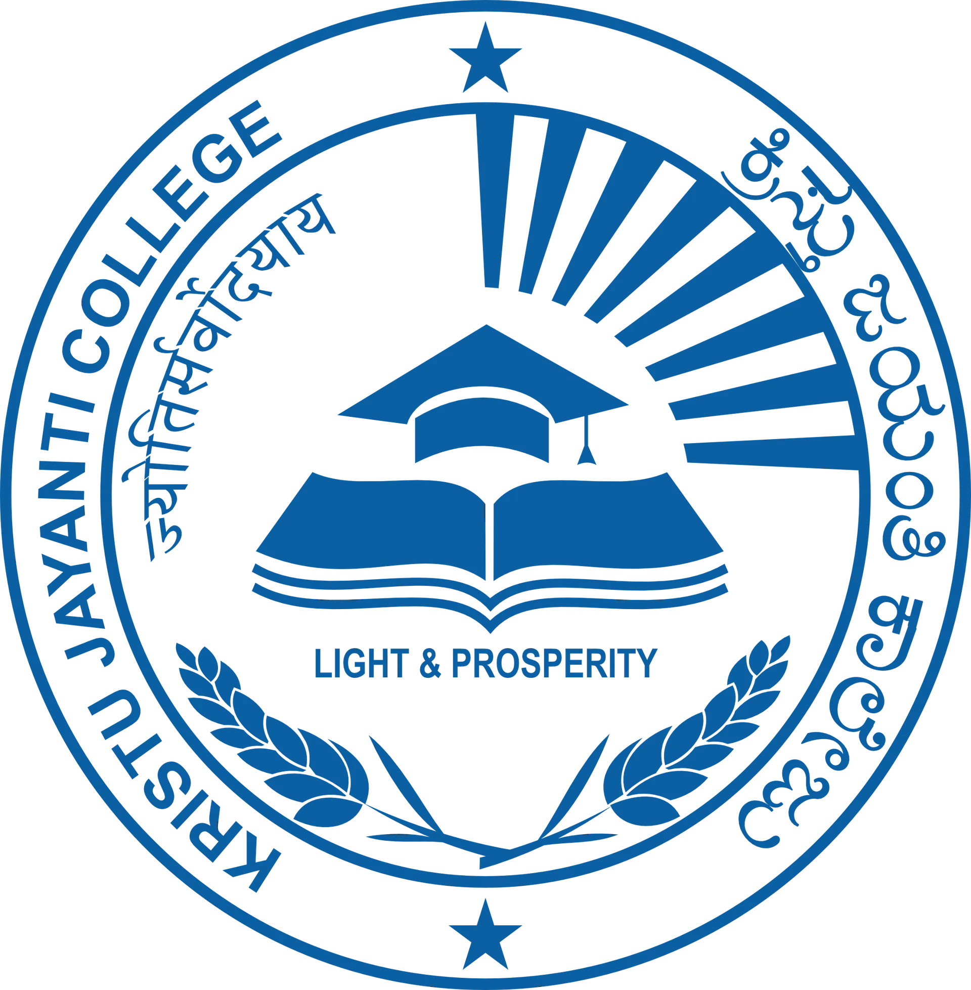 Kristu Jayanti College logo