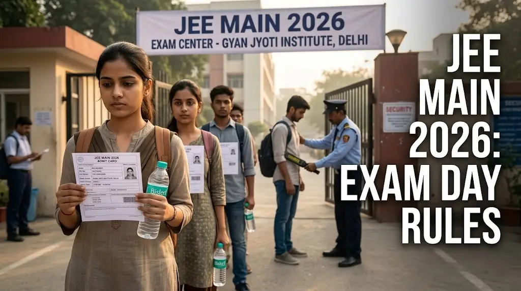 JEE Main 2026 Session 2 Guidelines: Dress Code, Documents & Rules