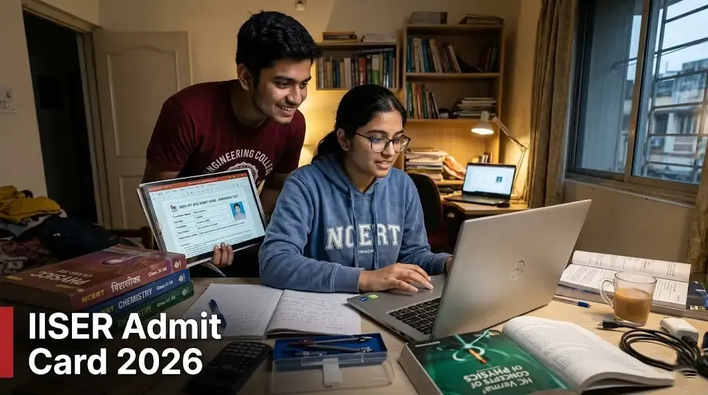 IISER IAT 2026 hall tickets out at official website, steps to download admit card here