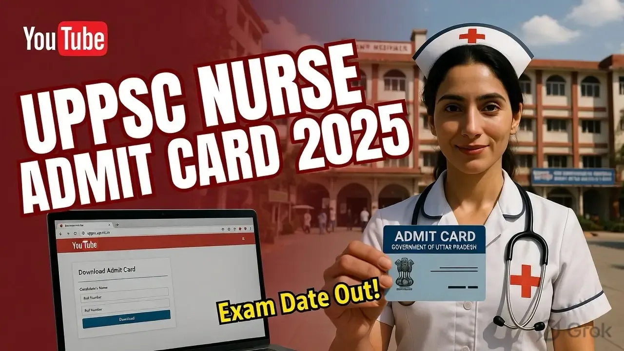 UPPSC Staff Nurse Unani Admit Card 2026: Exam Date, Download Process & Important Details