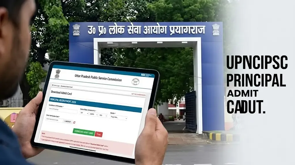 UPPSC Technical Education Principal 2025 Admit Card Released: Download Hall Ticket for April 9 Exam