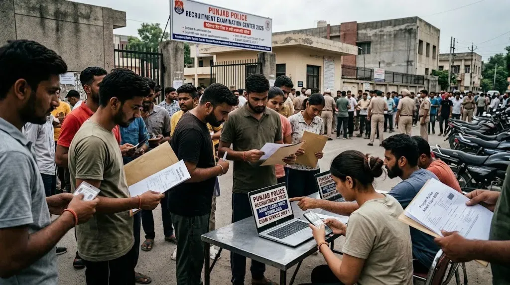 Punjab Police 2026 admit cards released: Phase 1 recruitment exam to begin from July 1