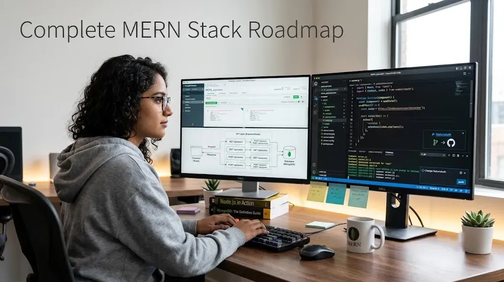 Complete MERN Stack Roadmap:  Step-by-Step Guide for Beginners