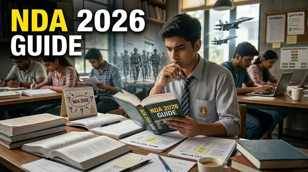 NDA 2026 Exam Guide: Eligibility, Pattern & Smart Preparation Strategy