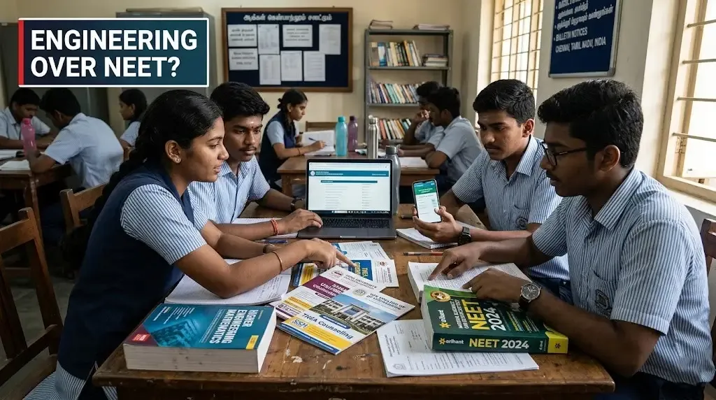 NEET UG confusion drives more Tamil Nadu students to choose engineering over medical admissions