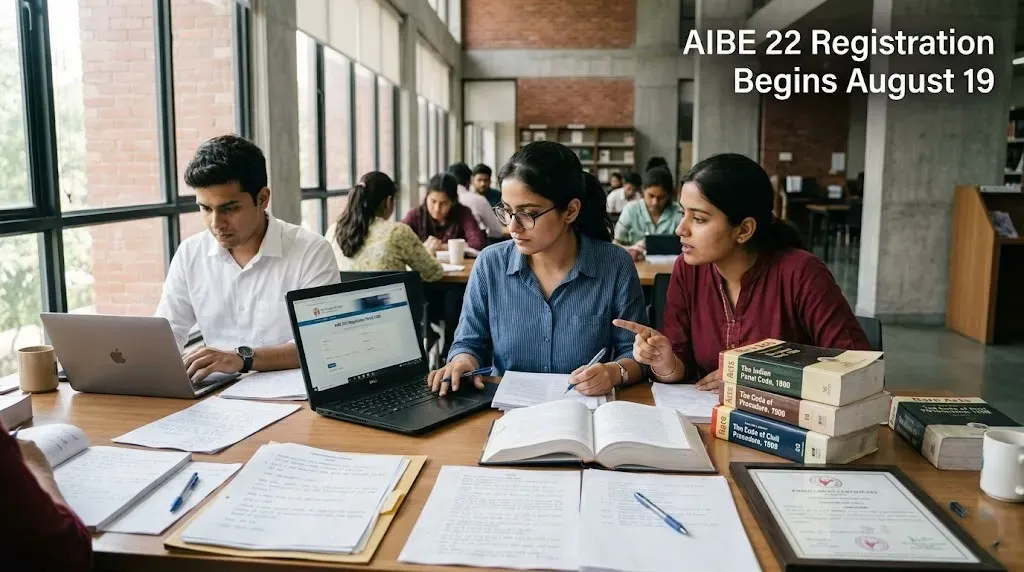 AIBE 22 Registration 2026 to begin tomorrow: Check exam date and application steps