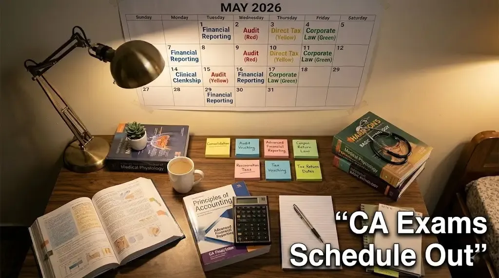 CA Exams 2026: ICAI Releases September–November Cycle Schedule