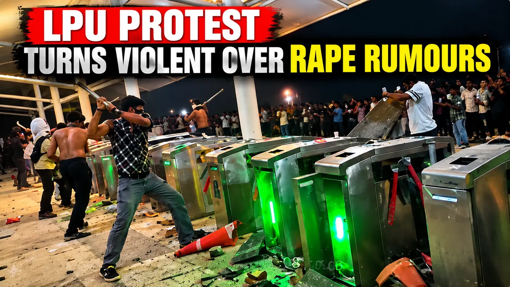 Campus Tension at LPU After Unverified Claims Spark Student Protest  