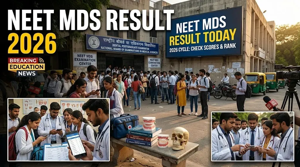 NEET MDS 2026 Result Expected Today; NBEMS to Publish Scorecards on Official Website Shortly
